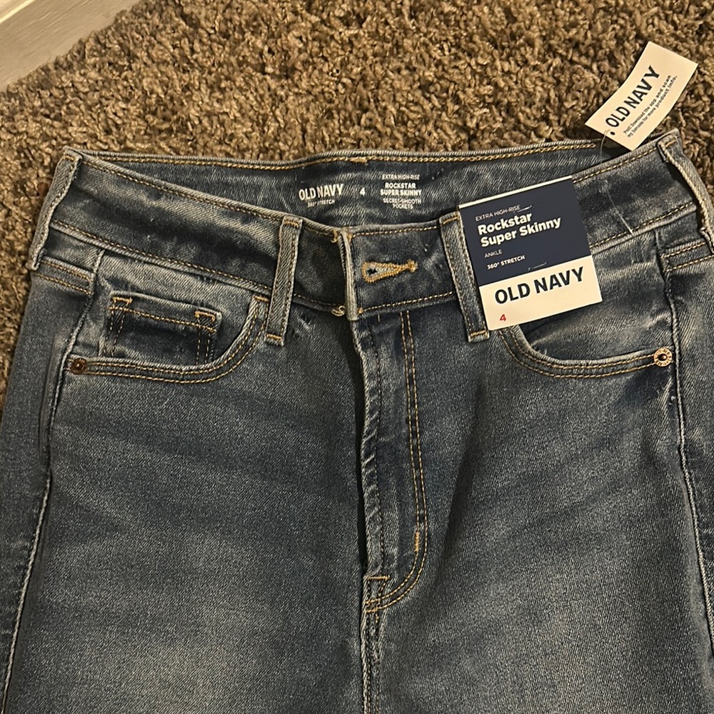 Rockstar super skinny old navy jeans